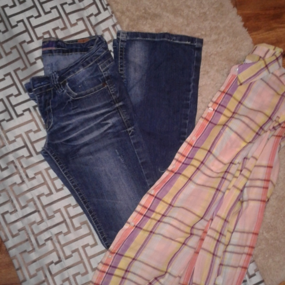 Wallflower Flare Leg Jeans Size 0